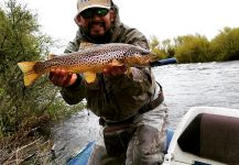  Gran Situación de Pesca con Mosca de Salmo fario – Imagen por Matias Inalef en Fly dreamers