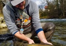 Rainbow trout Fly-fishing Situation – Uros Kristan - URKO Fishing Adventures shared this Good Photo in Fly dreamers 