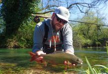 Fly-fishing Situation of Grayling shared by Uros Kristan - URKO Fishing Adventures 