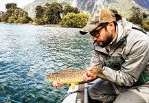  Captura de Pesca con Mosca de Salmo fario por Matapiojo  Lodge | Fly dreamers