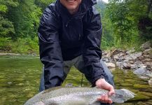 Rainbow trout Fly-fishing Situation – Uros Kristan - URKO Fishing Adventures shared this Impressive Pic in Fly dreamers 