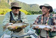  Gran Situación de Pesca con Mosca de Trucha marrón– Foto por Matapiojo  Lodge en Fly dreamers