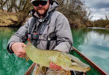 Impressive Fly-fishing Situation of Pike - Photo shared by Uros Kristan - URKO Fishing Adventures | Fly dreamers 
