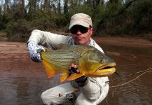 Pablo Gustavo Castro 's Fly-fishing Catch of a River tiger | Fly dreamers 