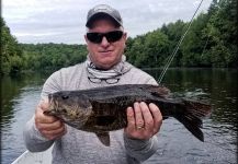 Nick Markowicz  's Fly-fishing Picture of a Smallmouth Bass | Fly dreamers 