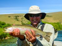 Arco Iris del Chimehuín, pescada por el Sr. Gugu. Trip 2014