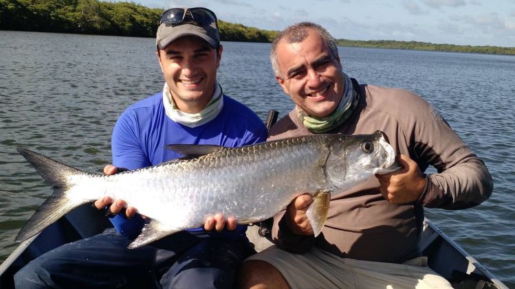 Tarpon caught on a ep fiber streamer in northeast Brazil, in a mangrove close to João Pessoa city.

Anglers : Rodrigo Zhouri &amp; Freddy Freiha
